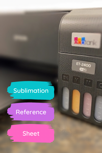 Sublimation Reference Sheet