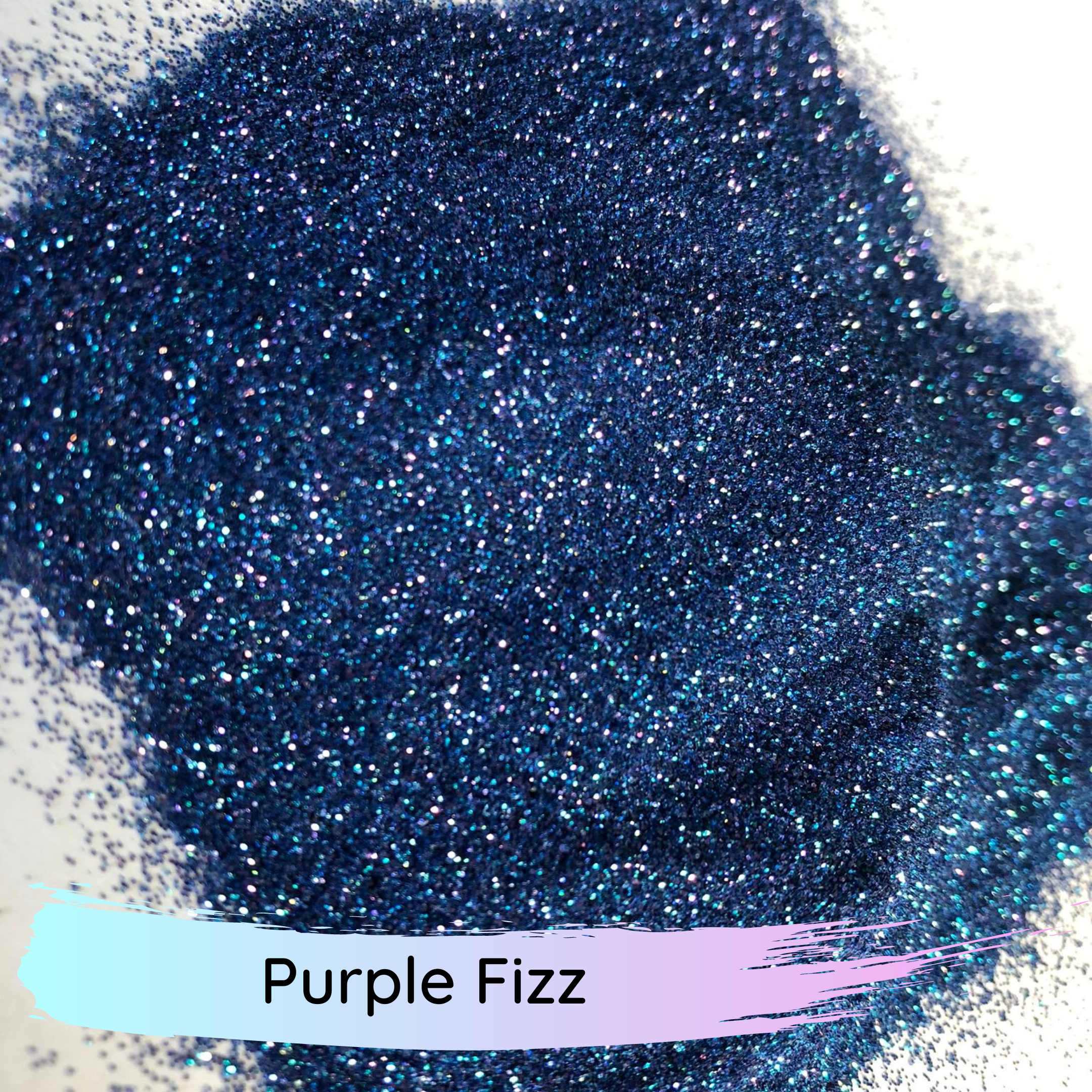 Extra fine colour shifting polyester glitter