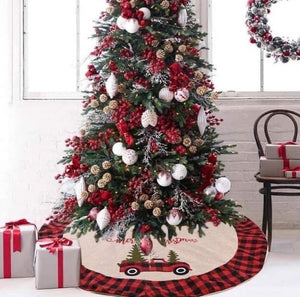 Christmas Truck Tree Skirt