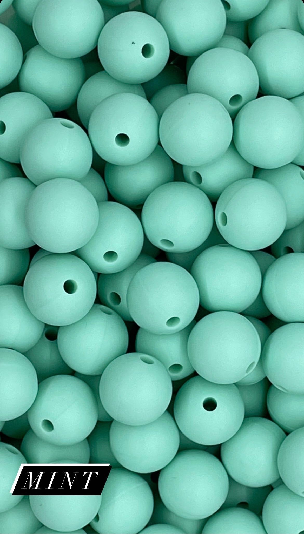 Silicone Beads - Round - 12mm