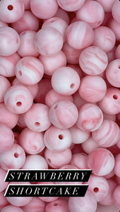 Silicone Beads - Patterned - 15mm
