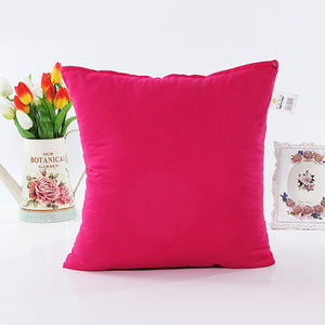 Polyester Pillow Case Pink