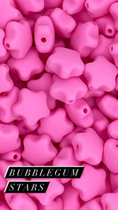 Silicone Beads - Star - 16mm